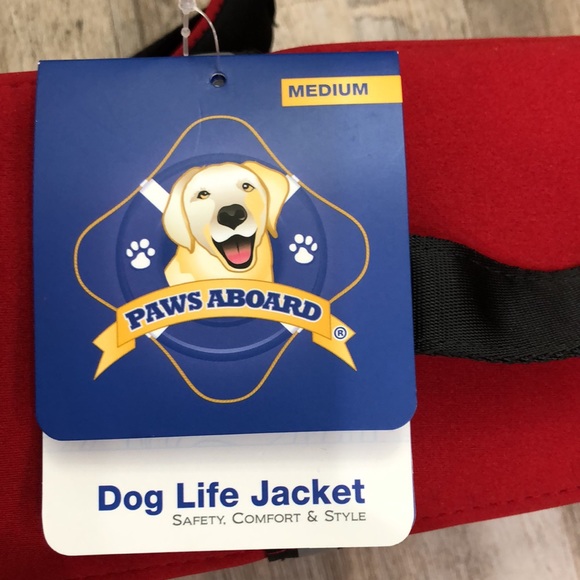 Paws Aboard Dog Life Jacket Medium - Picture 4 of 11
